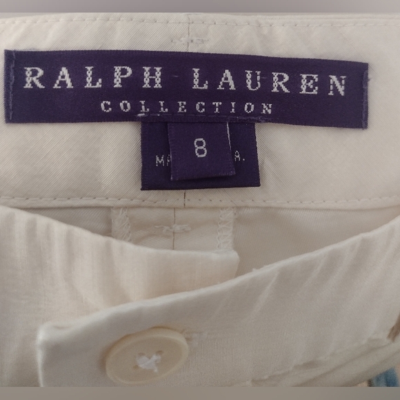 Ralph Lauren Purple Label Silk Pants - Picture 6 of 8